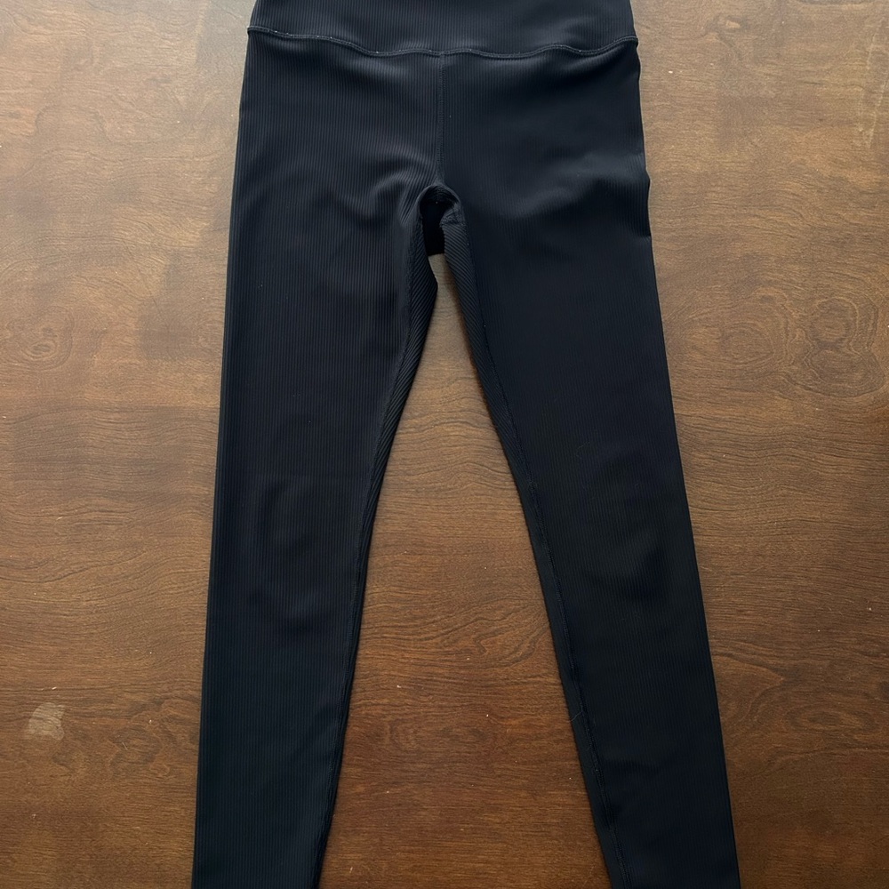 Athleta Elation Ultra High Rise Rib Legging